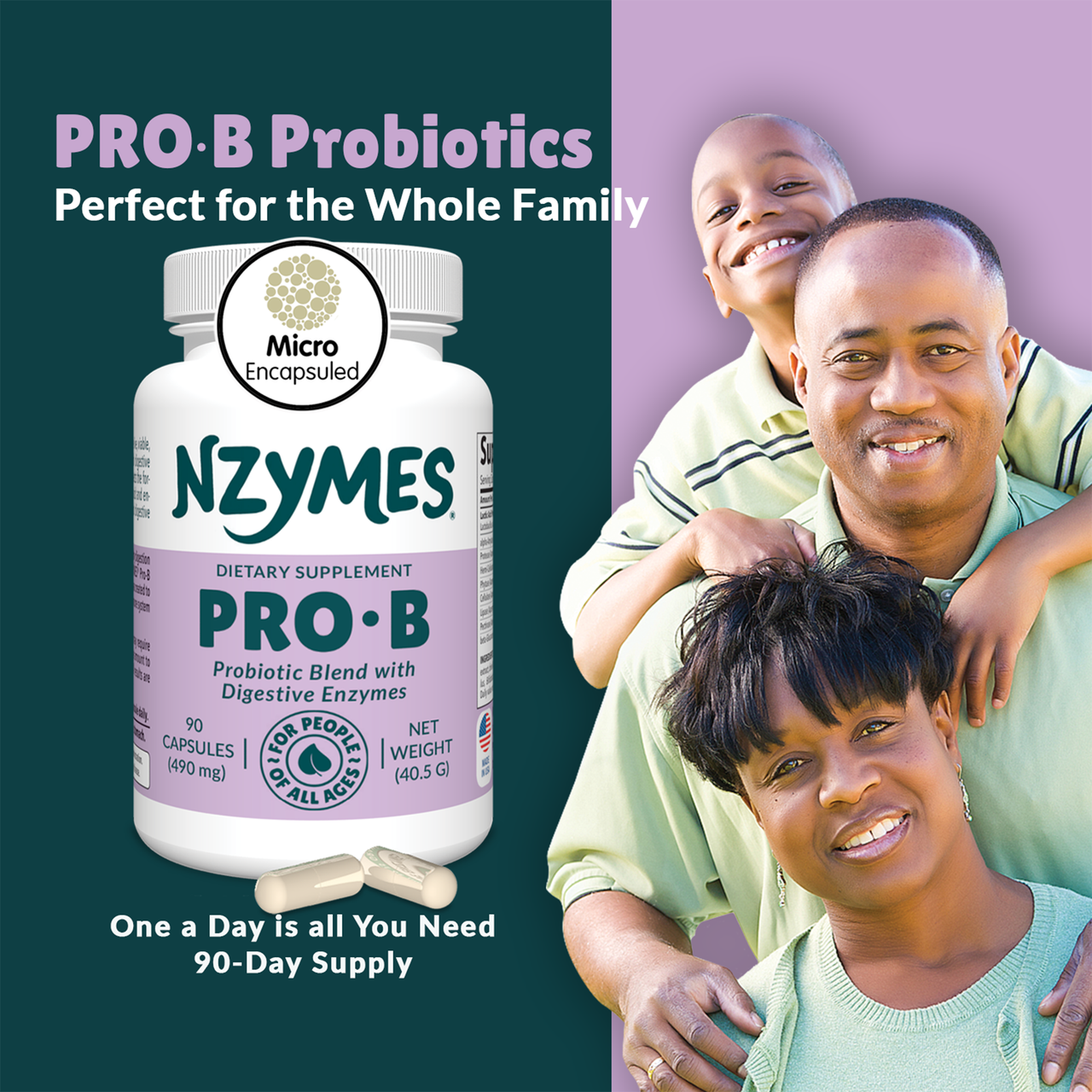Pro-B Probiotics and Digestive Enzymes