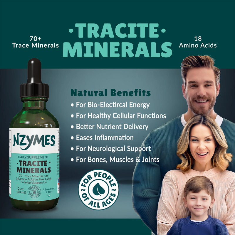 Nzymes Tracite Minerals for People