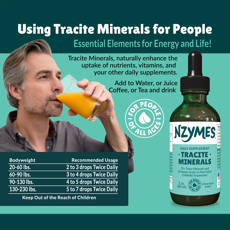 Nzymes Tracite Minerals for People