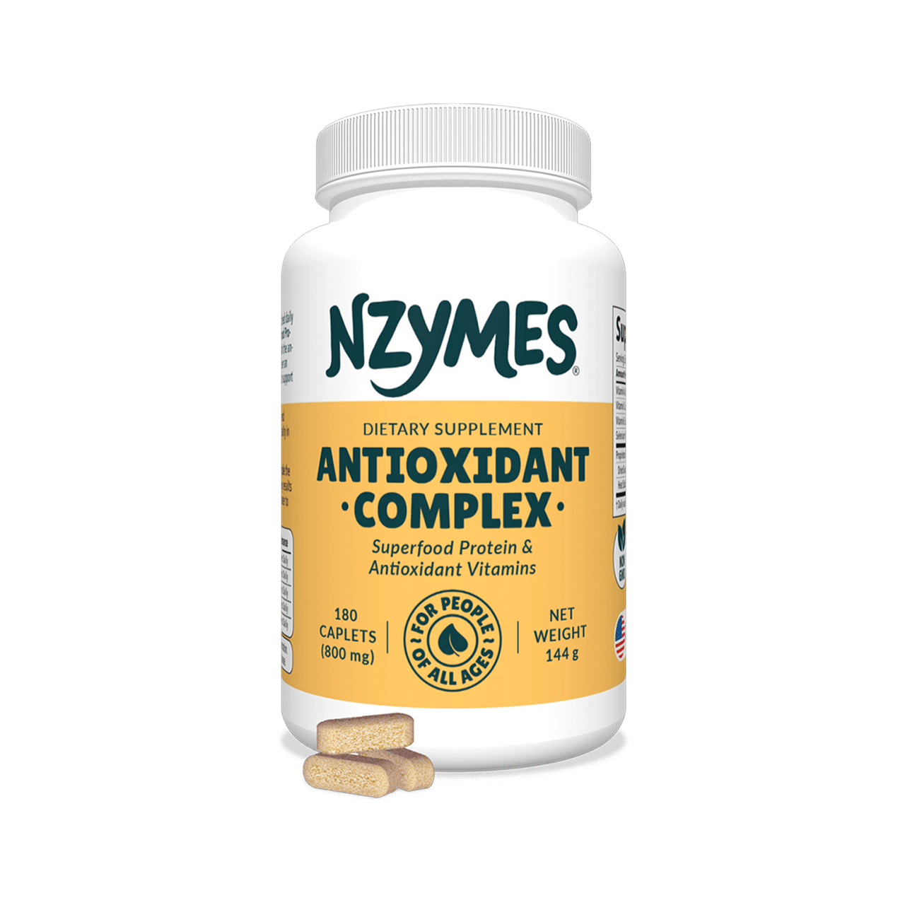 Nzymes® Antioxidant Complex – Live Nutrition Support for Cellular Health, Energy & Immune Protection
